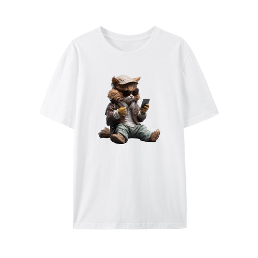 Cool Cat Shirt - Relaxed Fit, Full Size