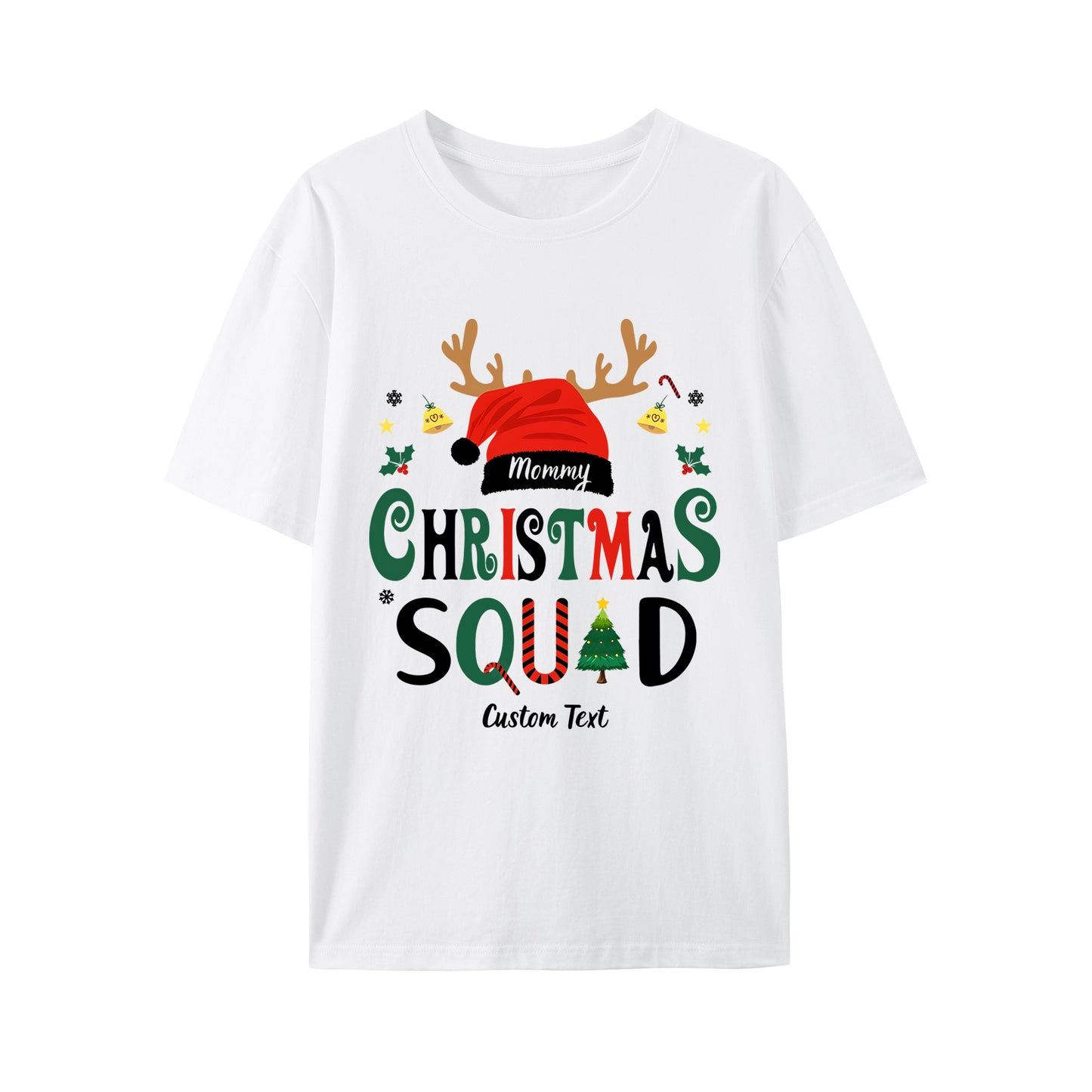 Personalized Christmas Squad  Shirt - Relaxed Fit, Full Size