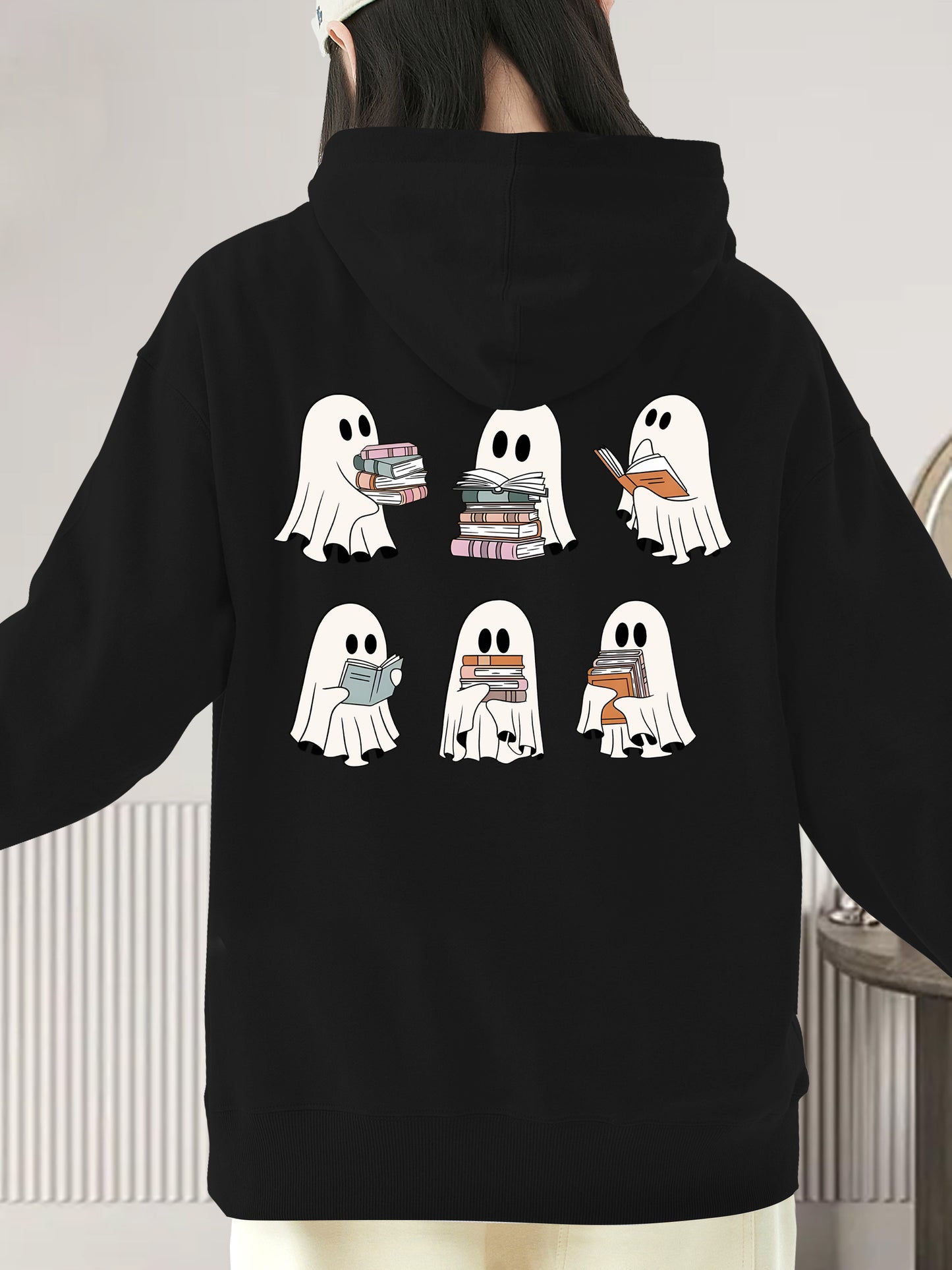 Halloween Ghost Shirt - Relaxed Fit, Full Size