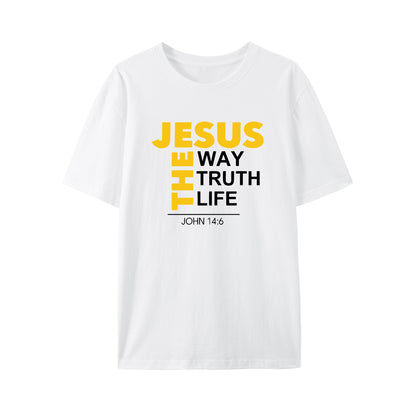 Jesus Graphic Shirt - Relaxed Fit, Full Size