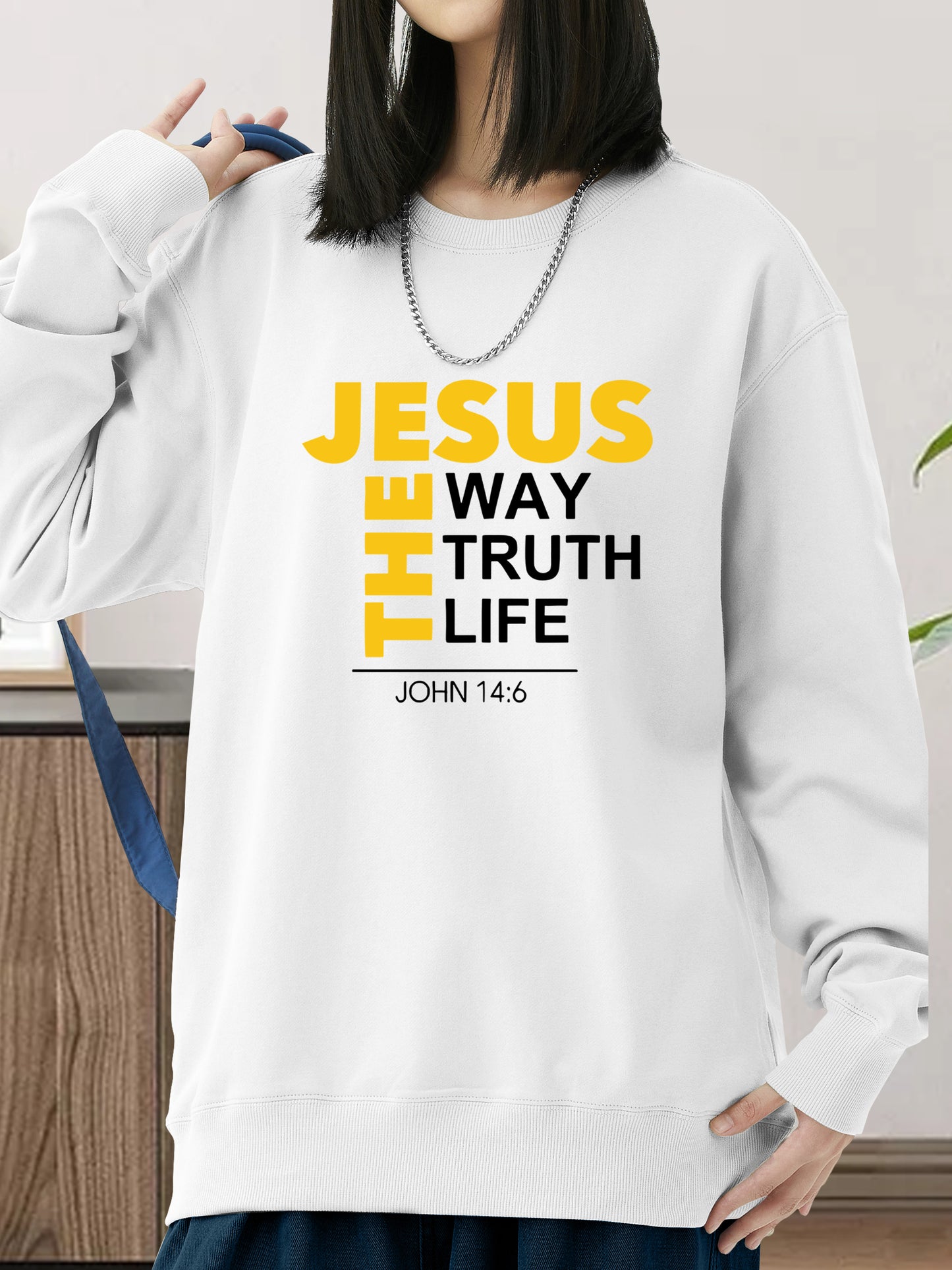 Jesus Graphic Shirt - Relaxed Fit, Full Size