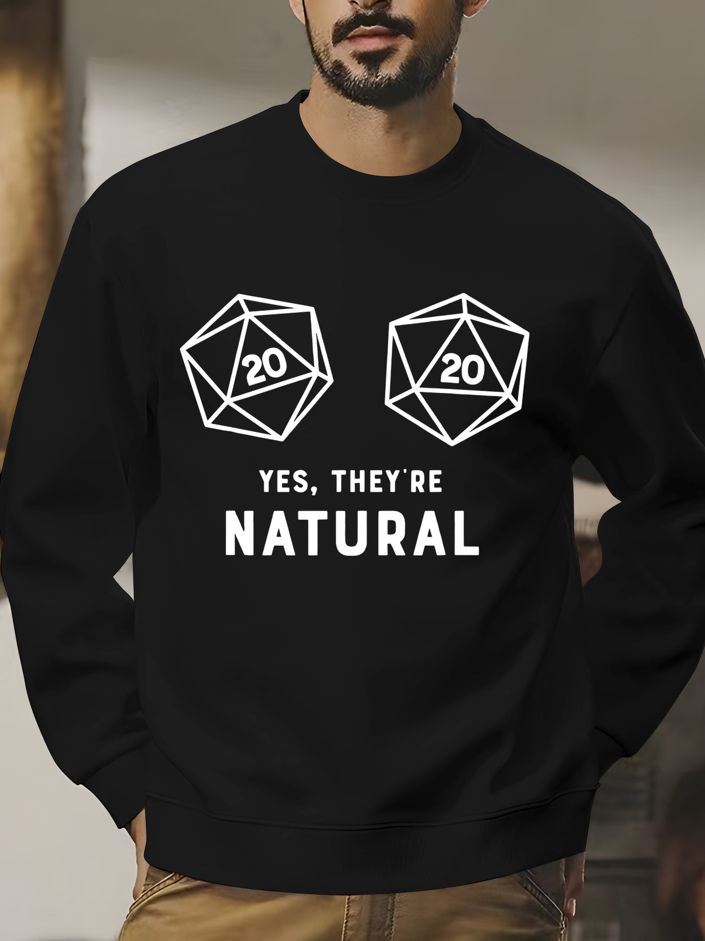 20  RPG Gamer D20 Dice Shirt - Relaxed Fit, Full Size