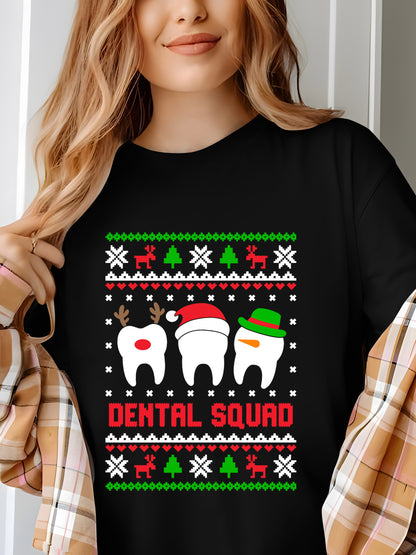 Dental Squad,Dentistry Ugly Shirt - Relaxed Fit, Full Size