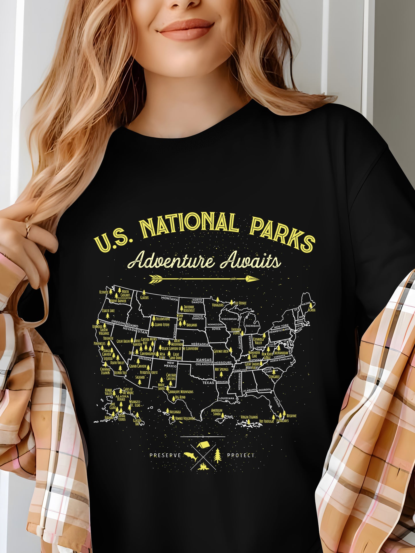 National Parks Shirt - Relaxed Fit, Full Size