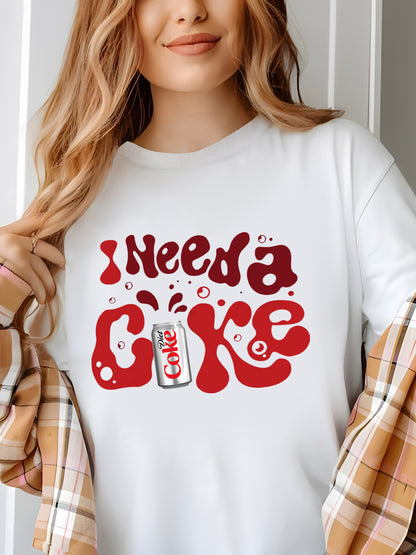 I Need a Diet Coke Shirt - Relaxed Fit, Full Size