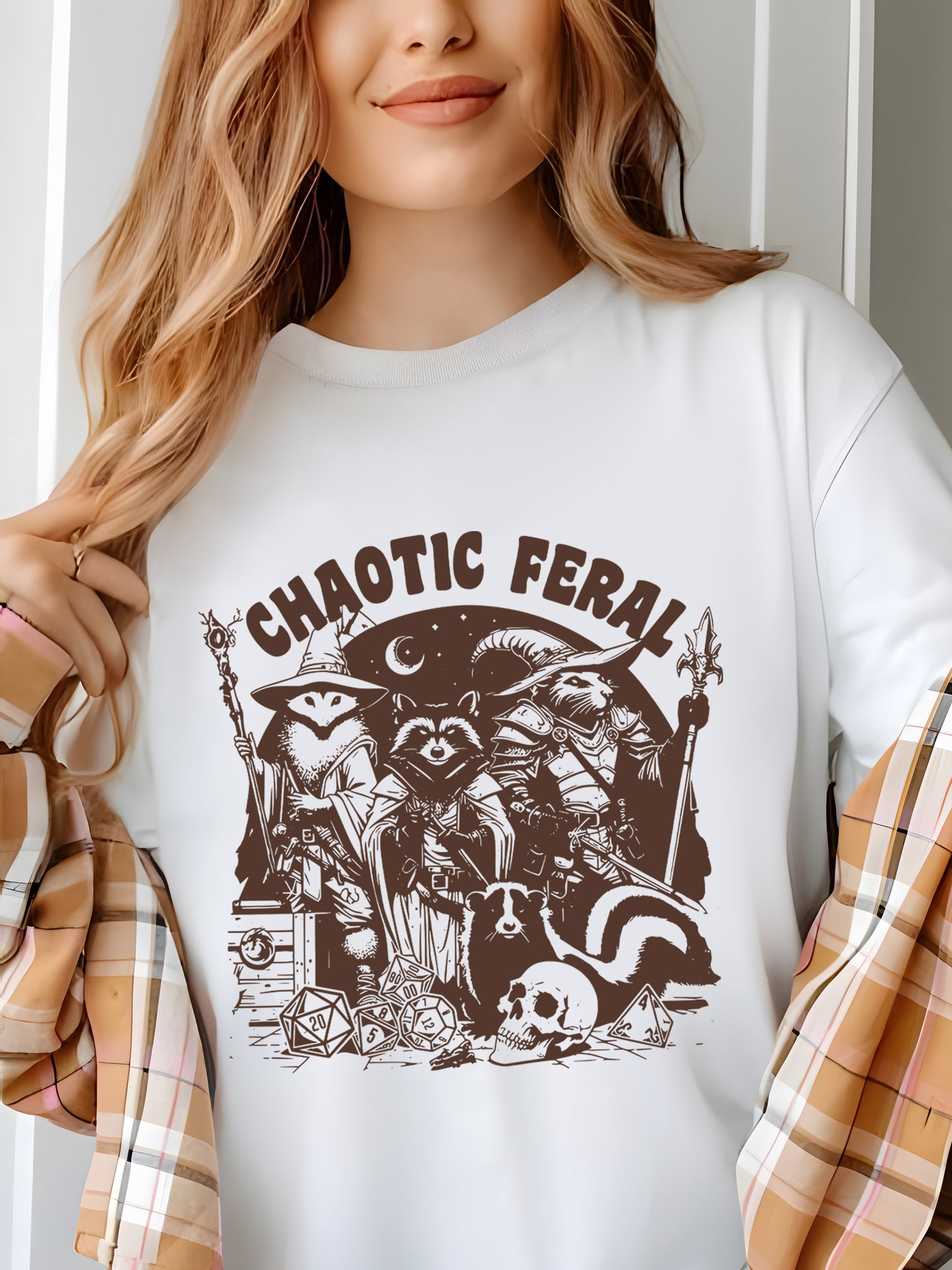 DND Chaotic Feral Shirt - Relaxed Fit, Full Size