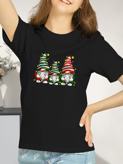 Christmas Cute Gnomes Shirt - Relaxed Fit, Full Size