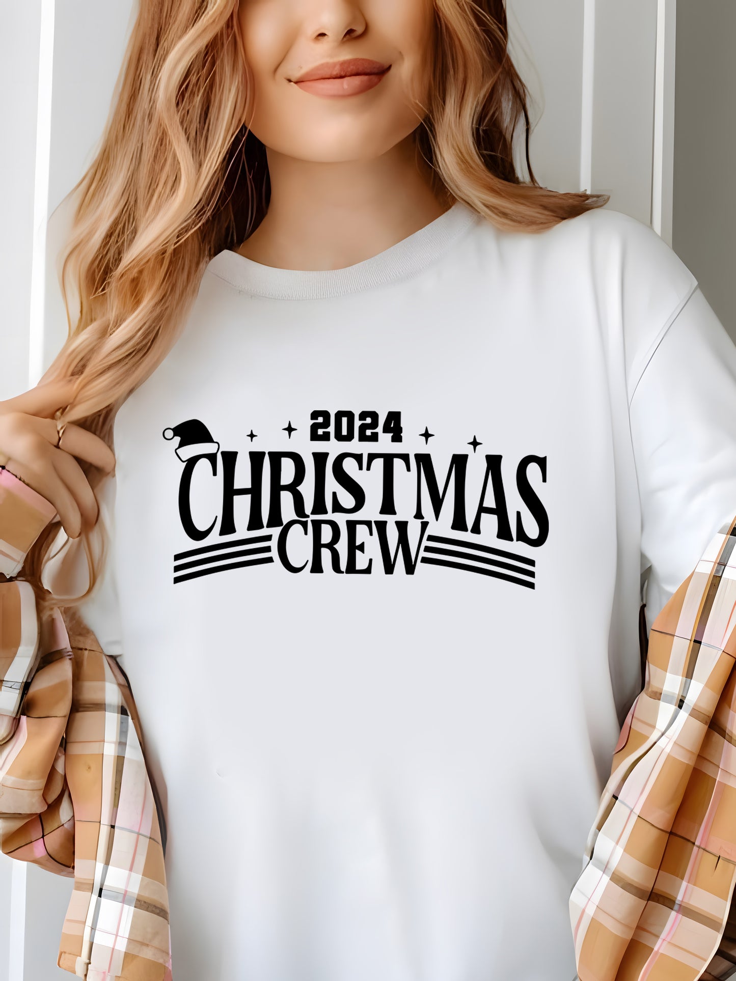 2024 Christmas Crew Shirt - Relaxed Fit, Full Size