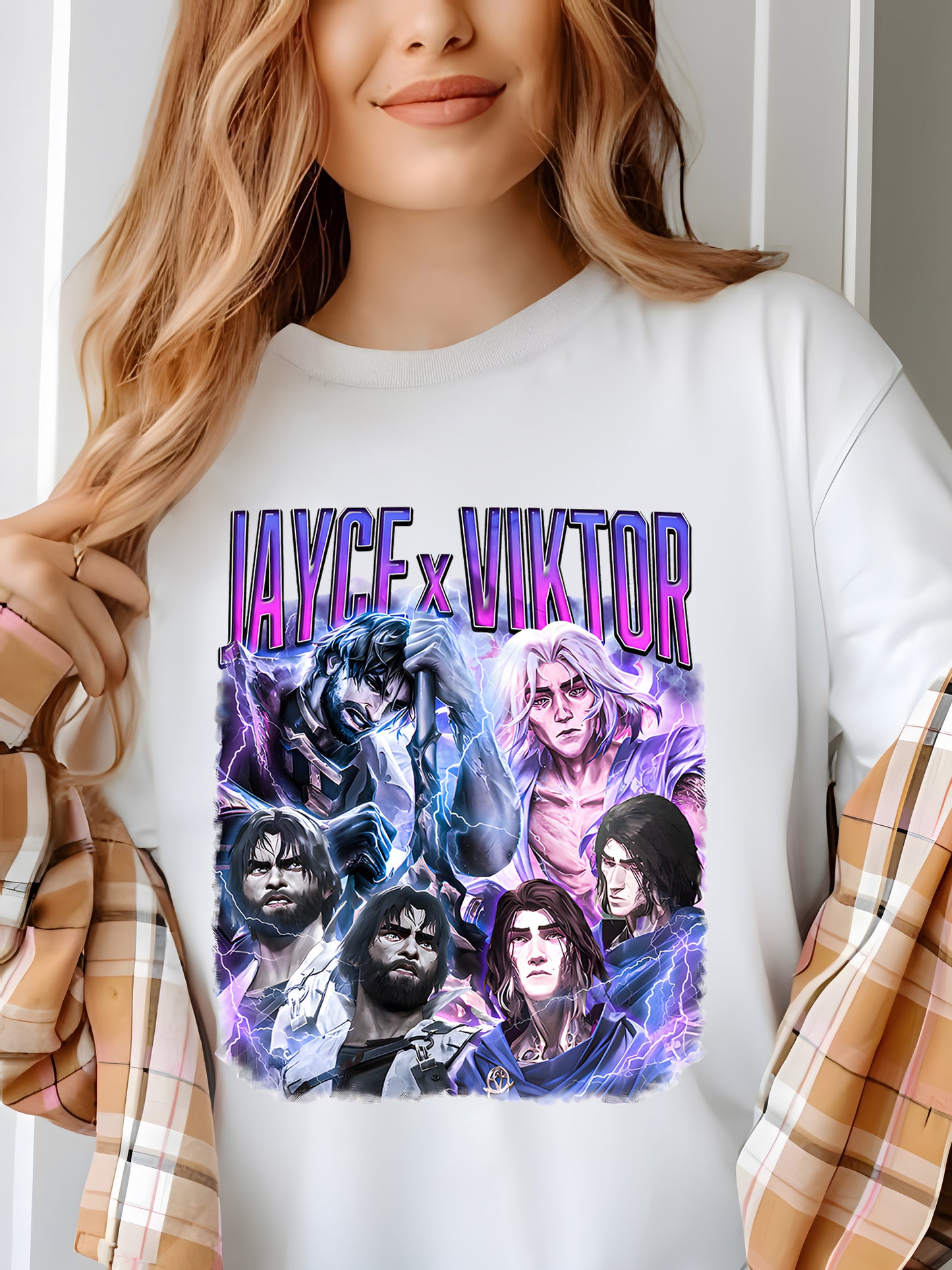 Jayce x Viktor Arcane Shirt - Relaxed Fit, Full Size