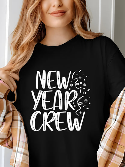 New Year Crew Shirt - Relaxed Fit, Full Size