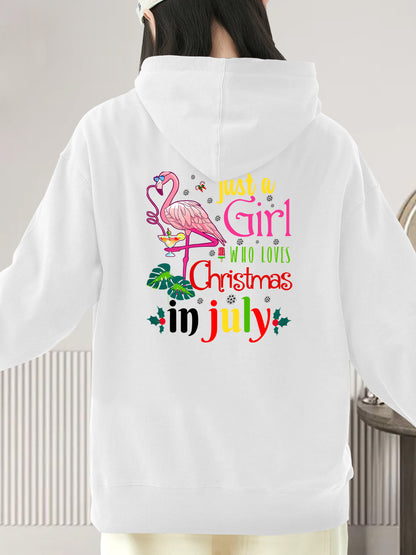 Just A Girl Who Loves Christmas In July Shirt - Relaxed Fit, Full Size