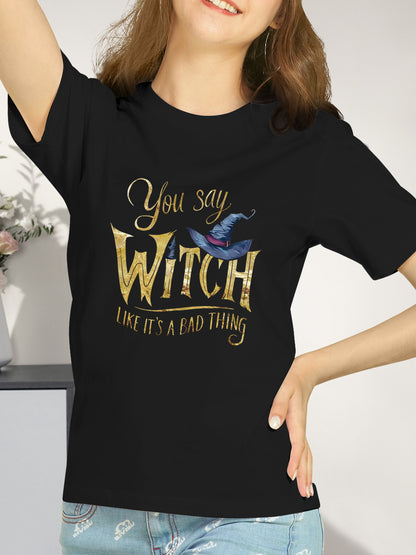 Witchy Chic Pure Shirt - Relaxed Fit, Full Size