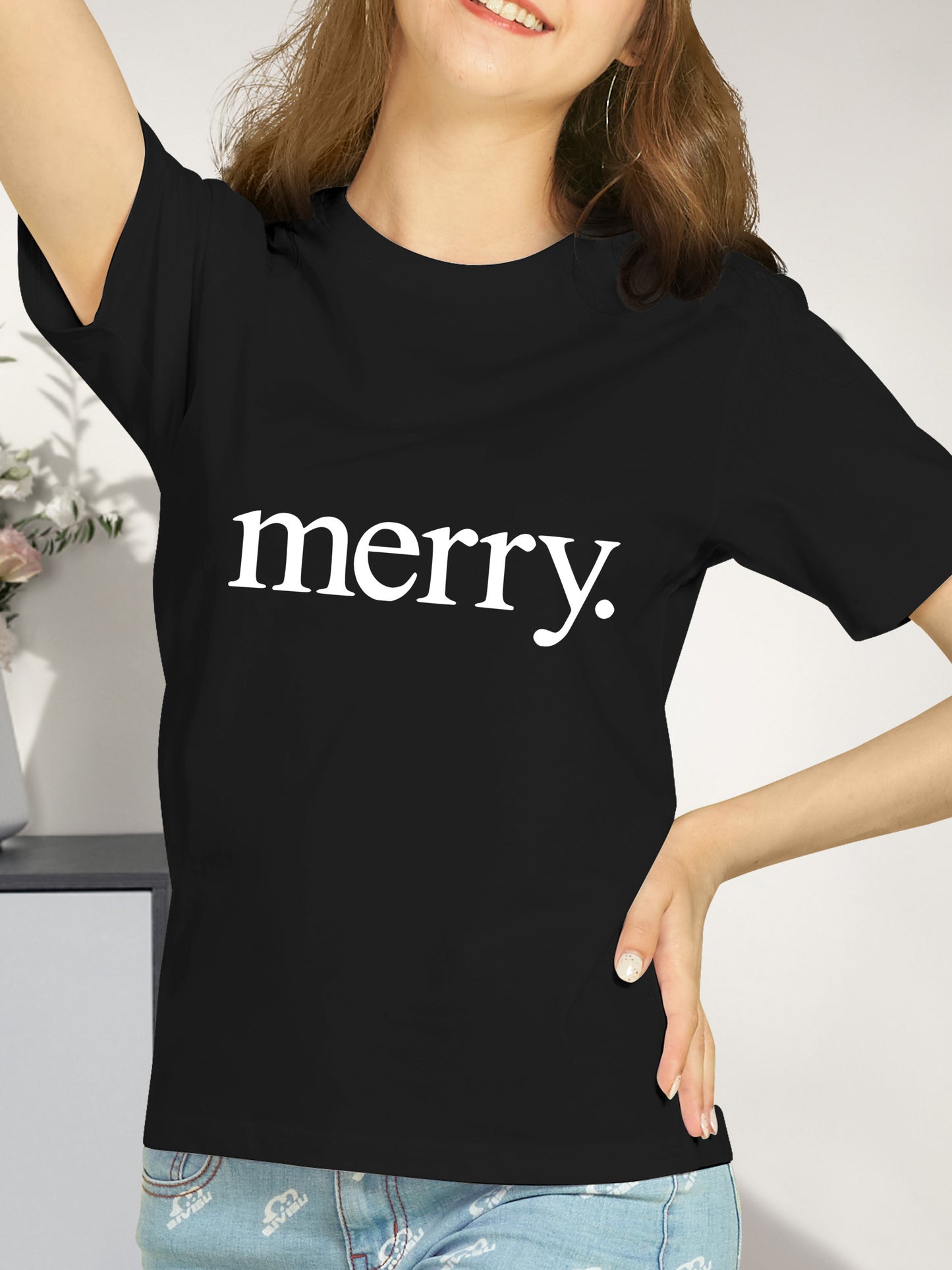 Cozy MERRY Christmas Shirt - Relaxed Fit, Full Size