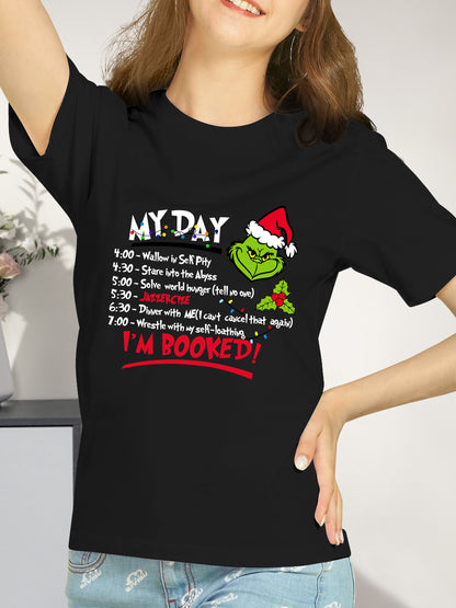 My Day I'm Booked Shirt - Relaxed Fit, Full Size