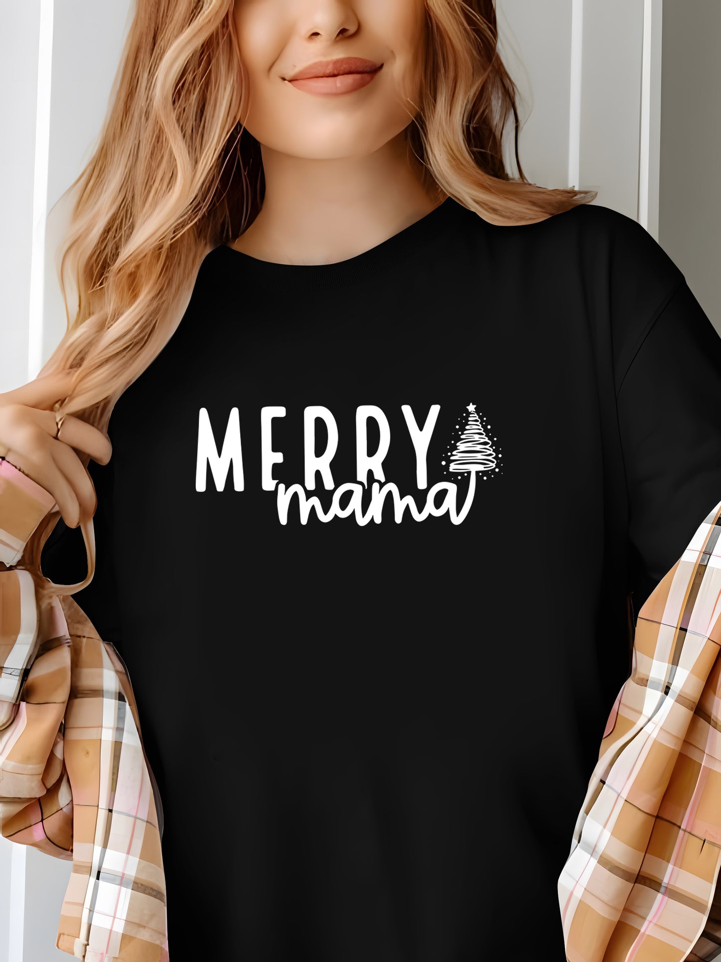 Merry Mama Shirt - Relaxed Fit, Full Size