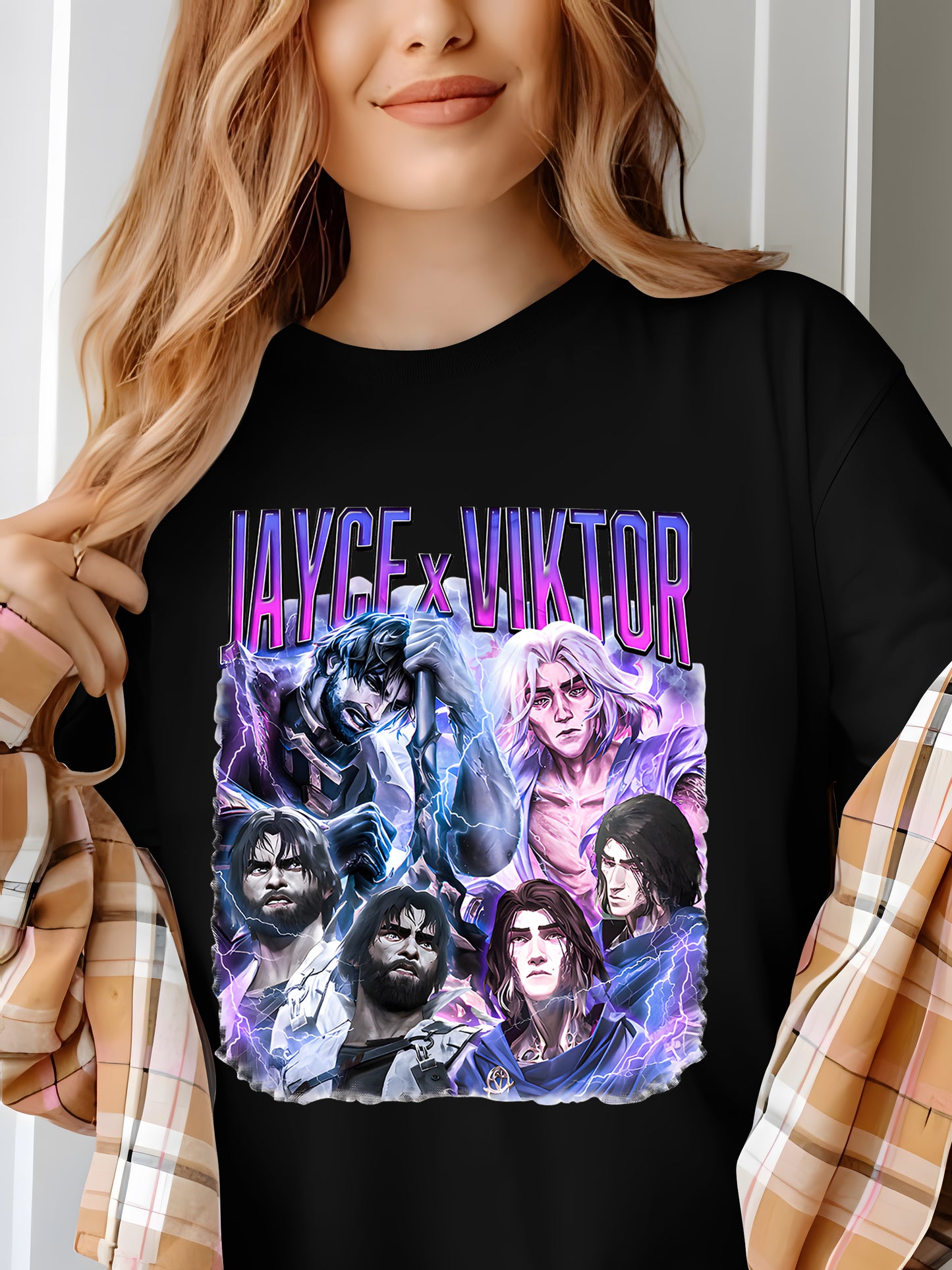 Jayce x Viktor Arcane Shirt - Relaxed Fit, Full Size