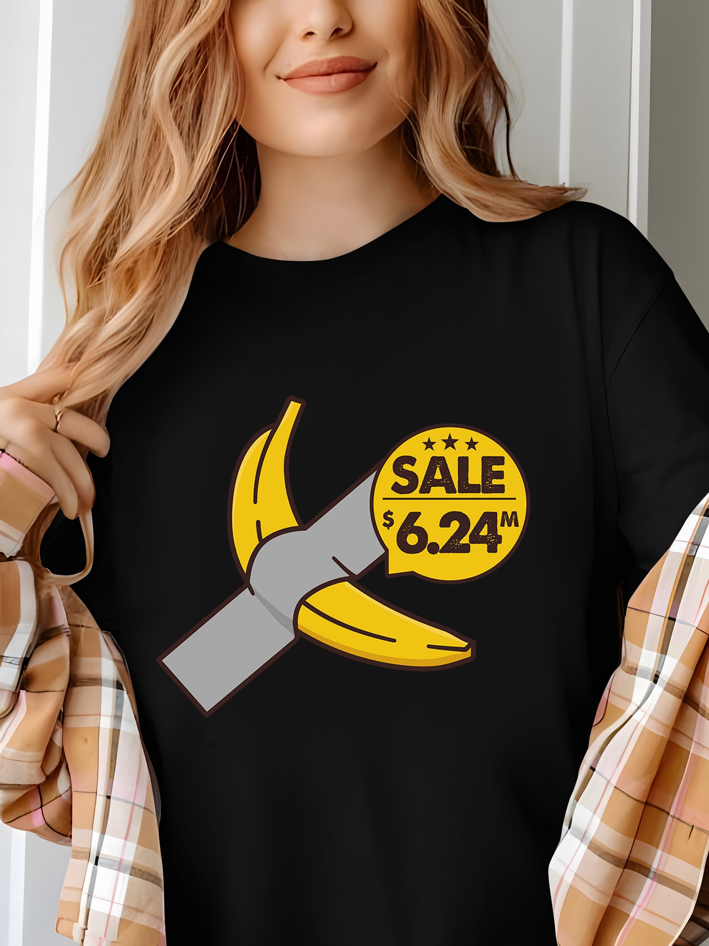 A Banana Sale 6.24m Dollars Shirt - Relaxed Fit, Full Size