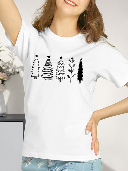 Christmas Trees Shirt - Relaxed Fit, Full Size