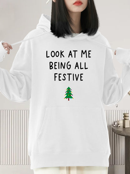 Look At Me Being All Festive Shirt - Relaxed Fit, Full Size