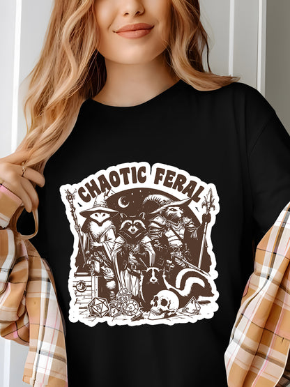 DND Chaotic Feral Shirt - Relaxed Fit, Full Size