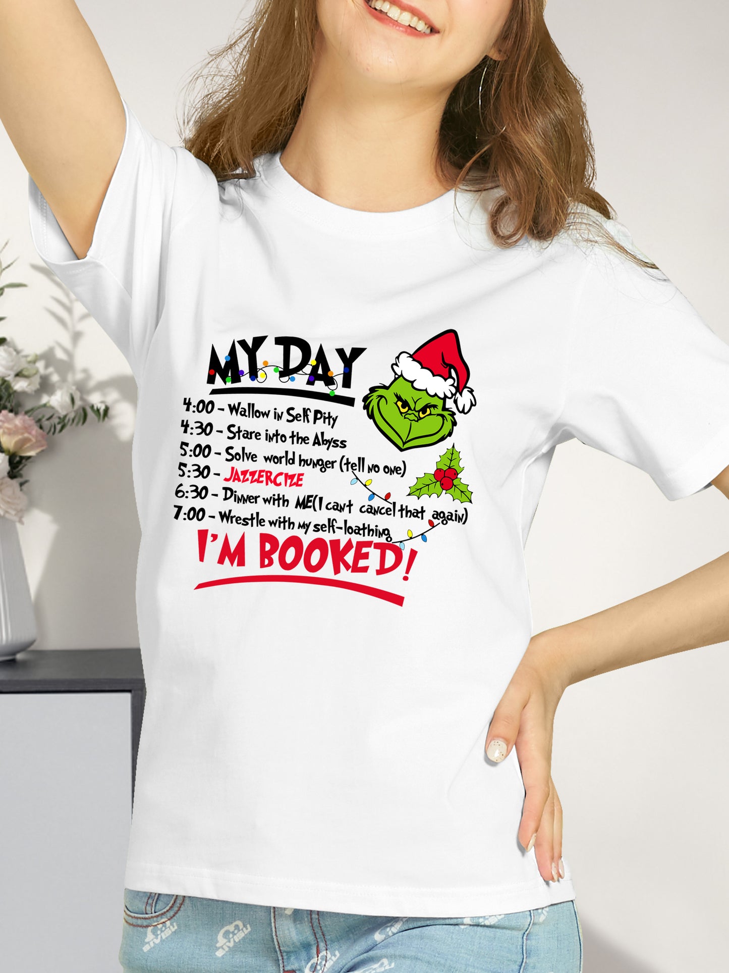 My Day I'm Booked Shirt - Relaxed Fit, Full Size