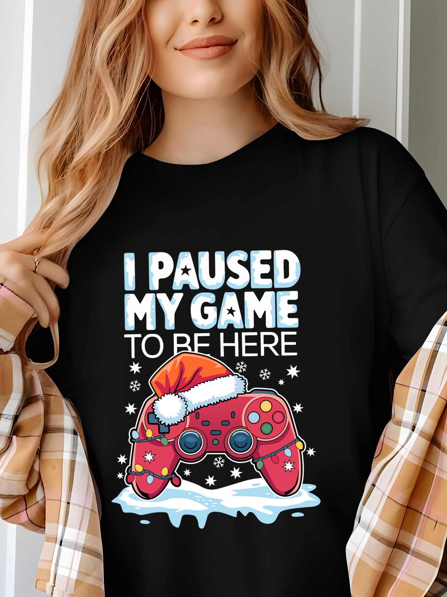 I Paused My Game to Be Here Shirt - Relaxed Fit, Full Size