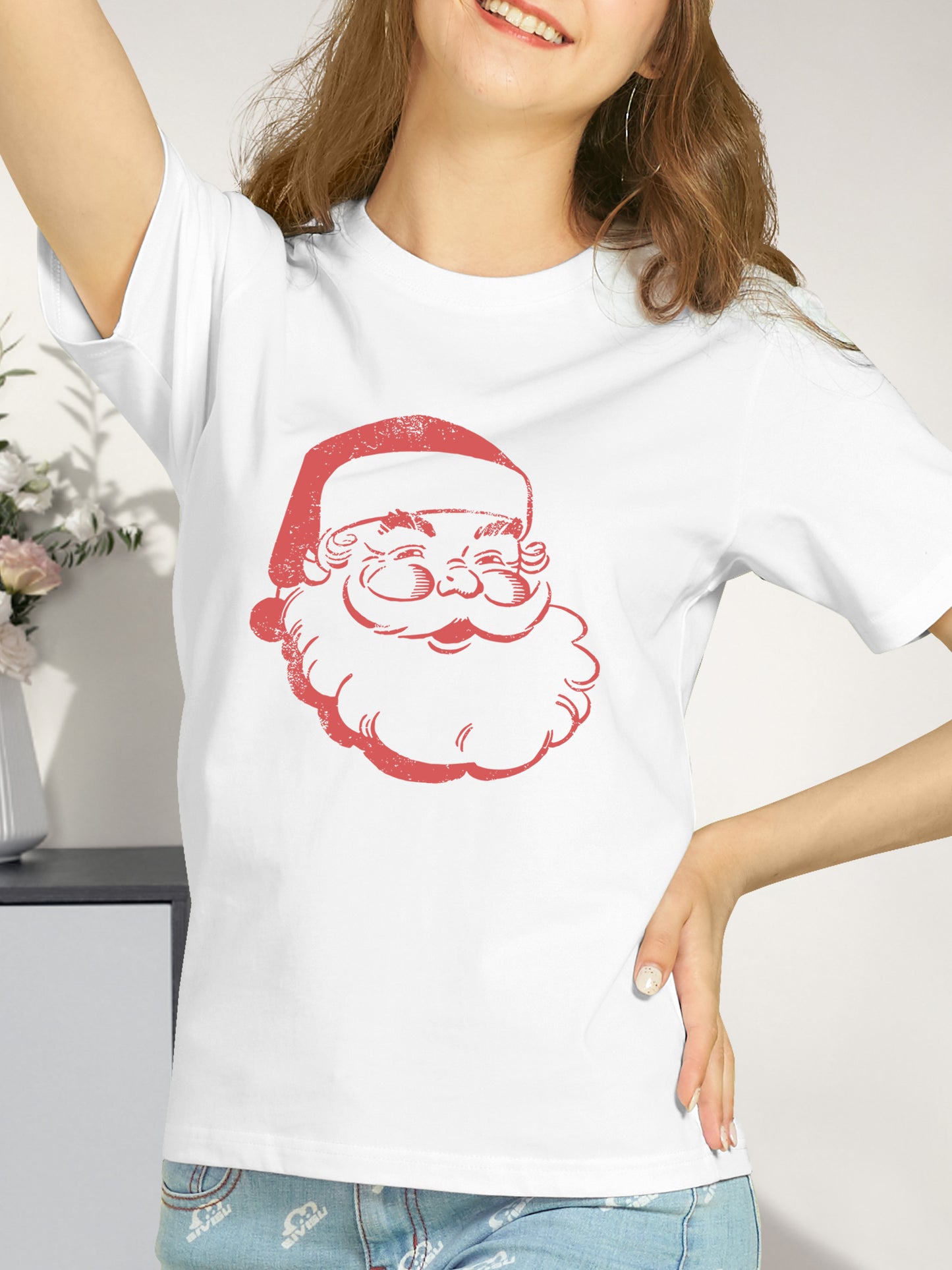 Retro Santa - Relaxed Fit, Full Size