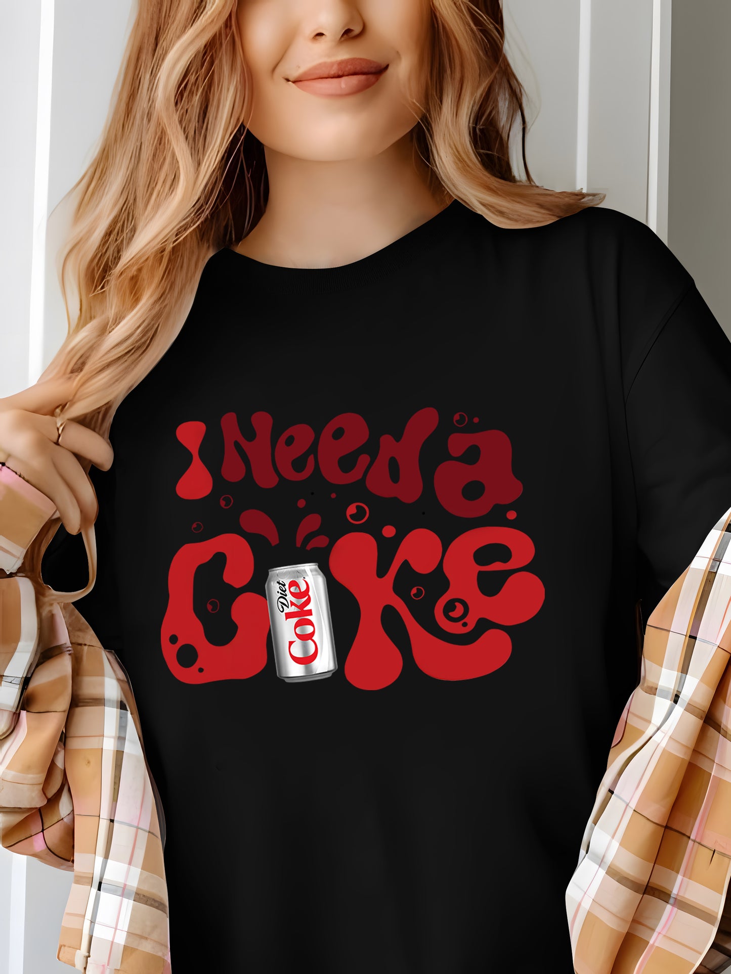 I Need a Diet Coke Shirt - Relaxed Fit, Full Size