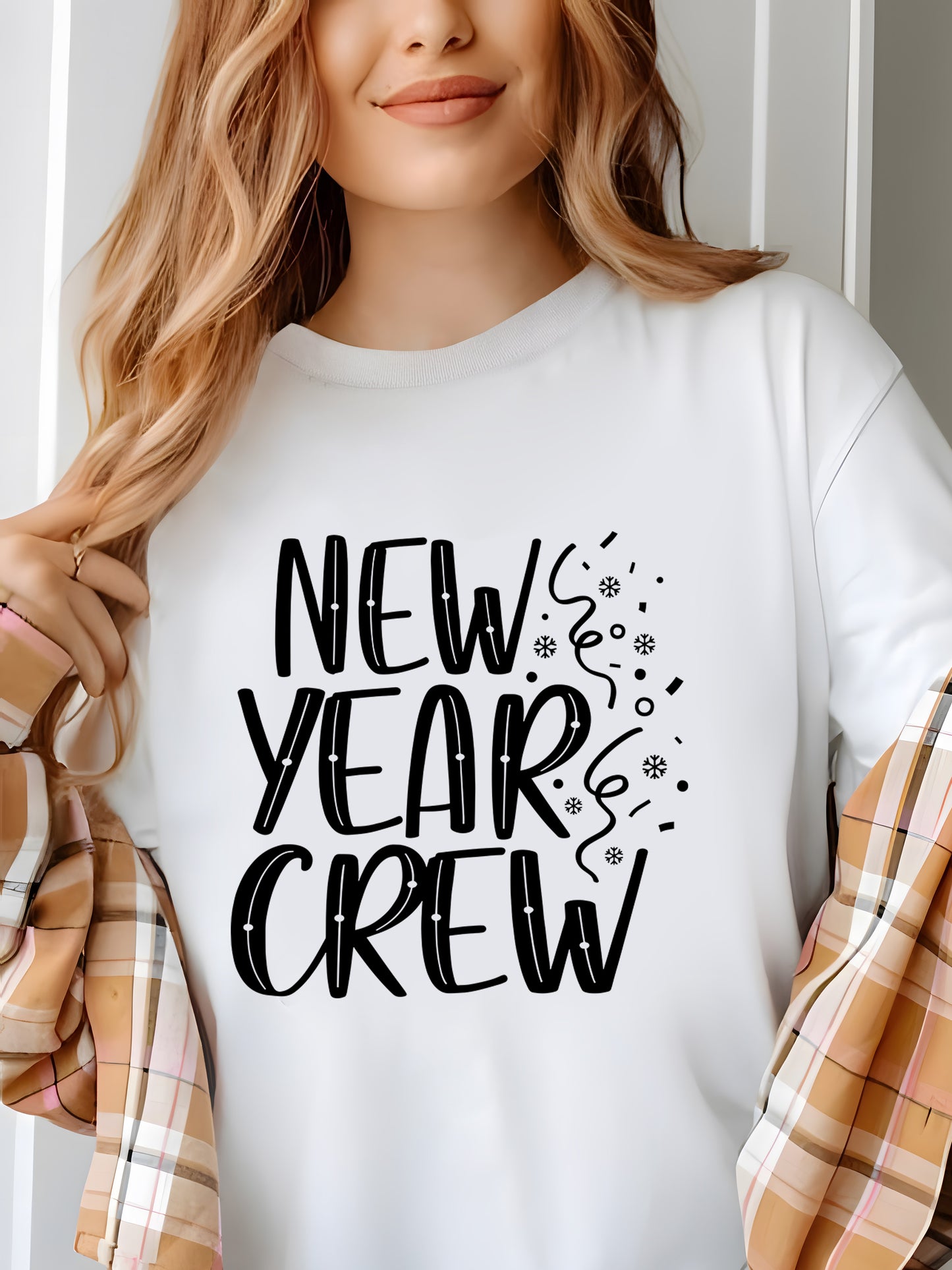 New Year Crew Shirt - Relaxed Fit, Full Size