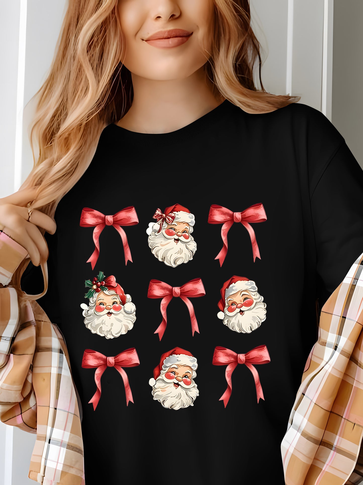 Women's Christmas Shirt - Relaxed Fit, Full Size