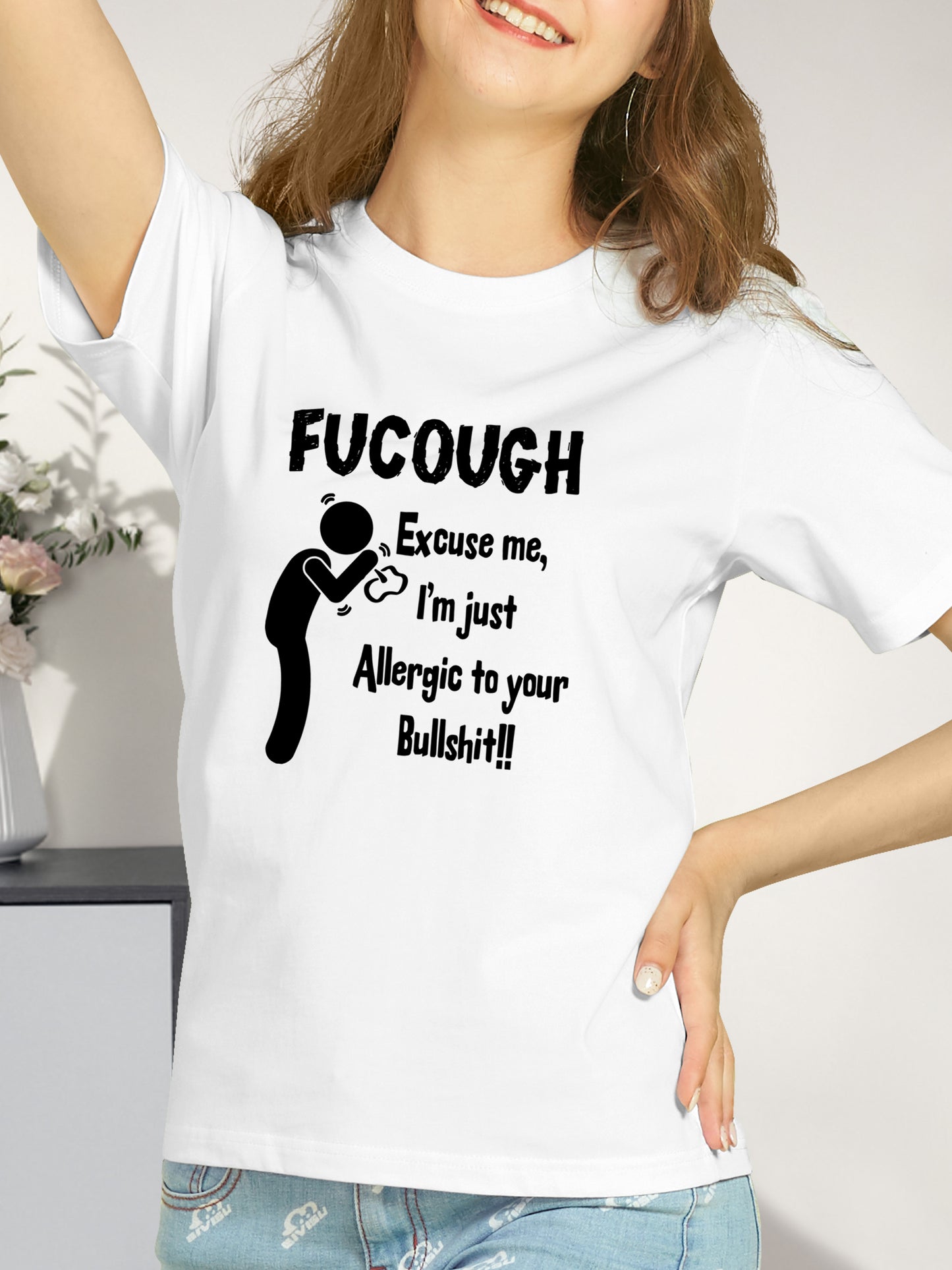 Fucough Shirt - Relaxed Fit, Full Size