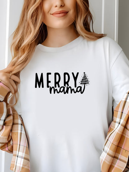 Merry Mama Shirt - Relaxed Fit, Full Size