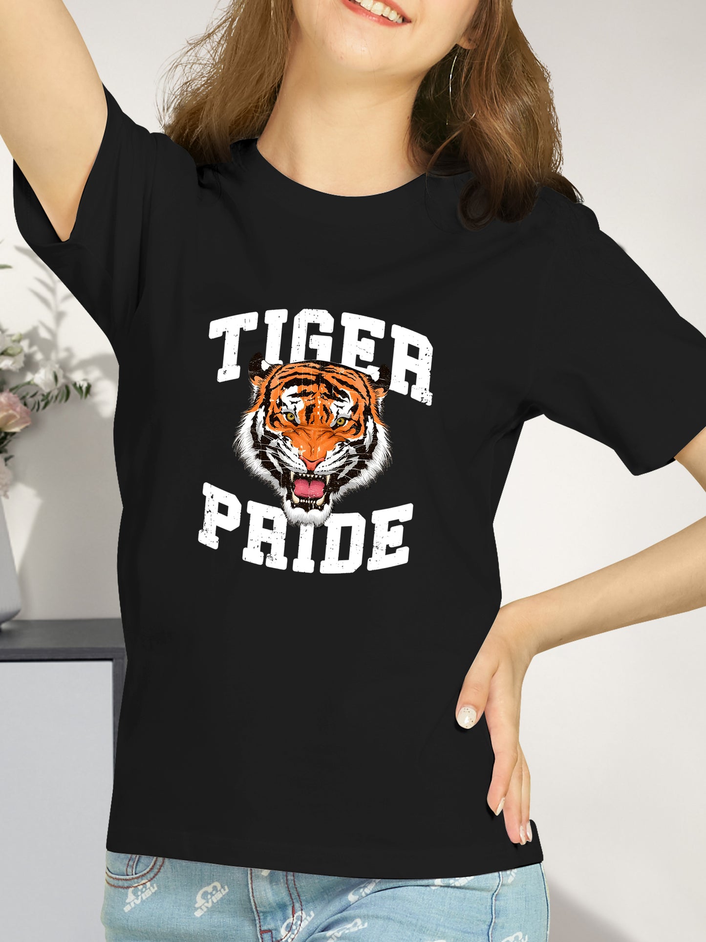 TIGER PRIDE Shirt - Relaxed Fit, Full Size