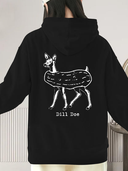 Trendy Deer Shirt - Relaxed Fit, Full Size