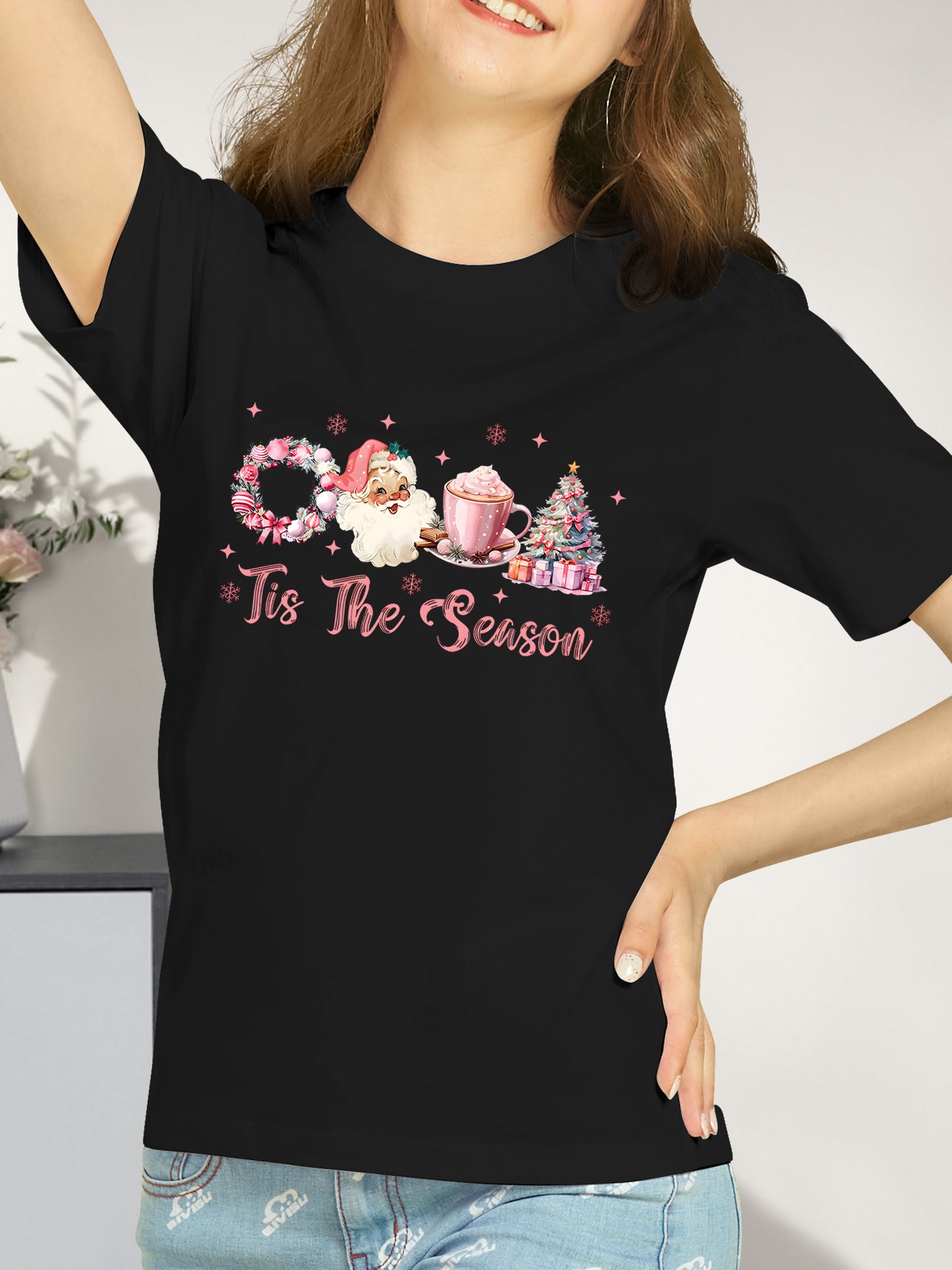 Tis The Season Christmas Shirt - Relaxed Fit, Full Size