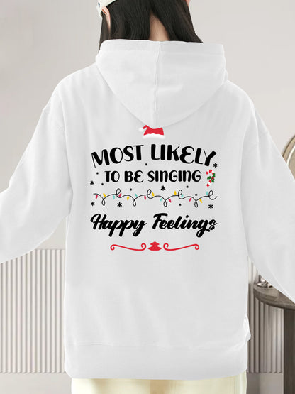 Most Likely to Christmas Shirt, Family Matching Christmas Shirt - Relaxed Fit, Full Size