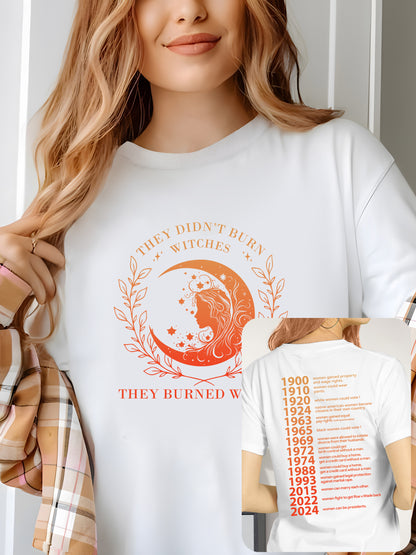 They Didn't Burn Witches They Burned Women-3 Shirt - Relaxed Fit, Full Size