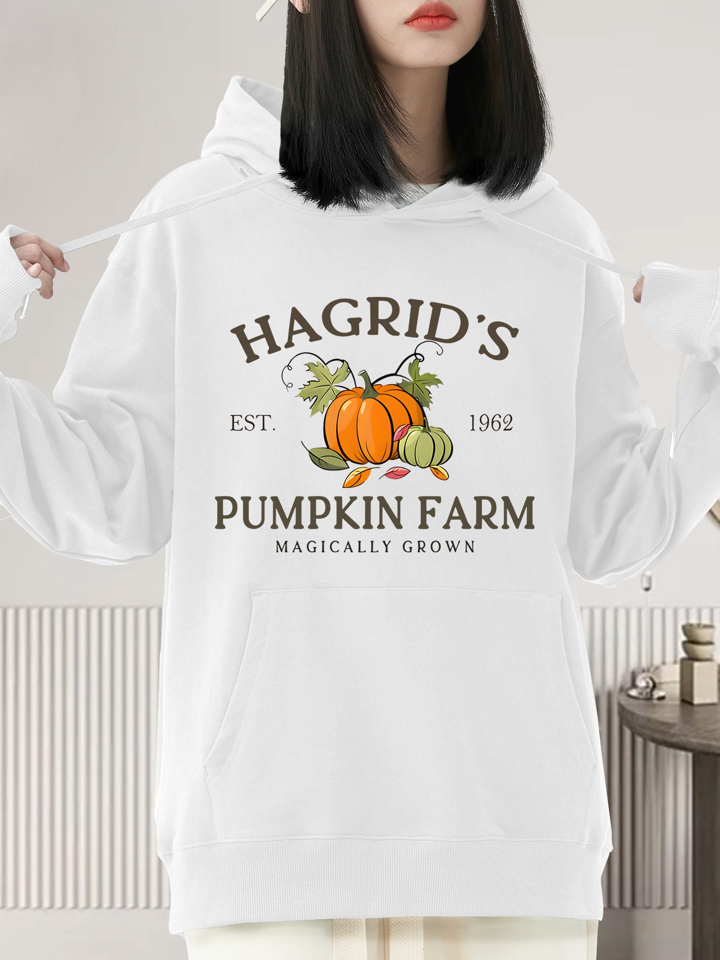 Hagrid's Pumpkin Patch Fall Shirt - Relaxed Fit, Full Size