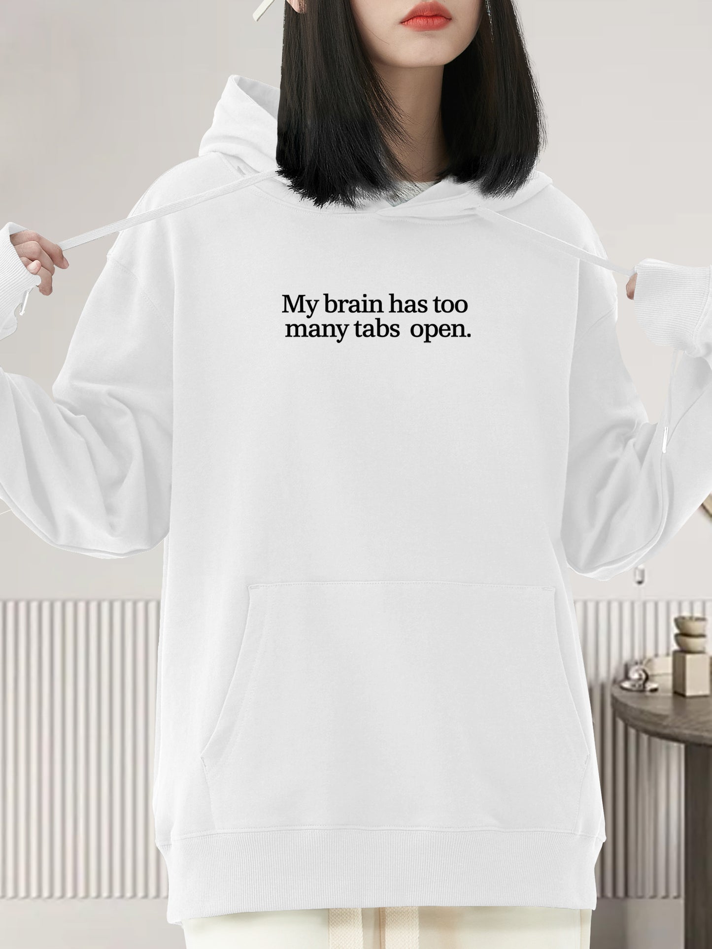 My Brain Has Too Many Tabs Open Shirt - Relaxed Fit, Full Size