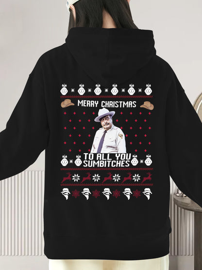 Merry Christmas To All You Sumbitches Shirt - Relaxed Fit, Full Size