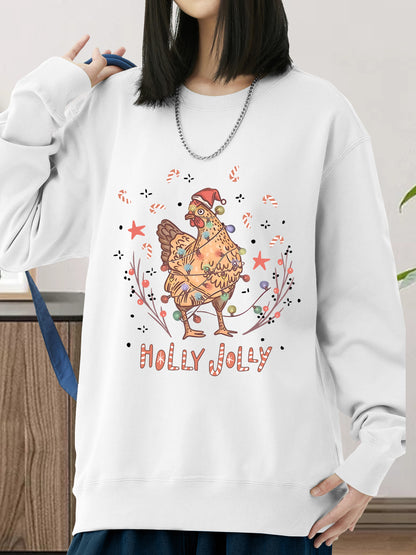 Christmas Tree & Letter & Snowflakes Shirt - Relaxed Fit, Full Size