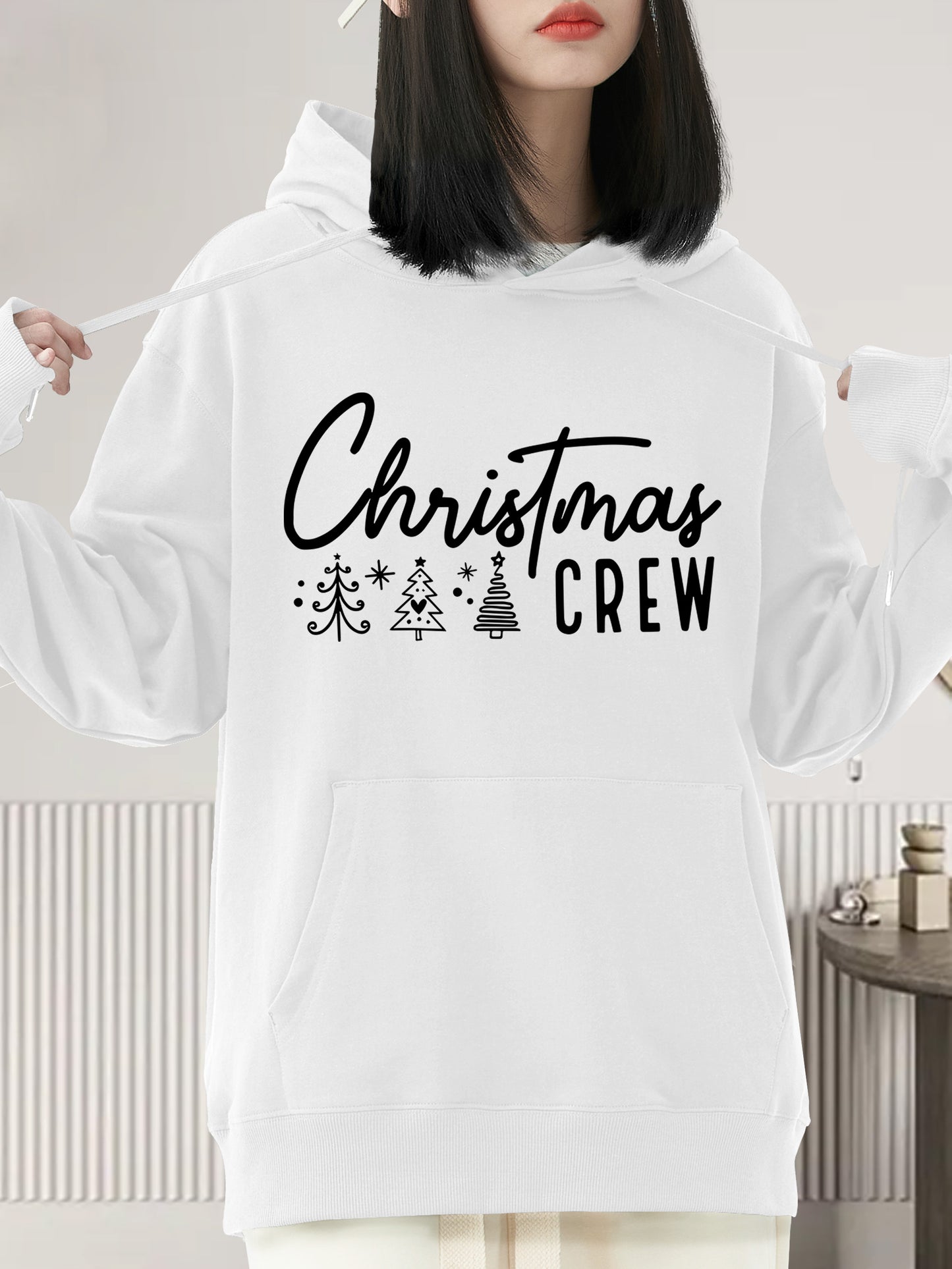 Christmas Crew Shirt - Relaxed Fit, Full Size