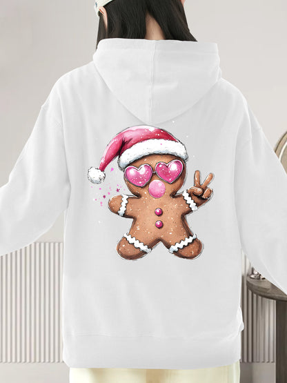 Bubble Gum Gingerbread Christmas Shirt - Relaxed Fit, Full Size