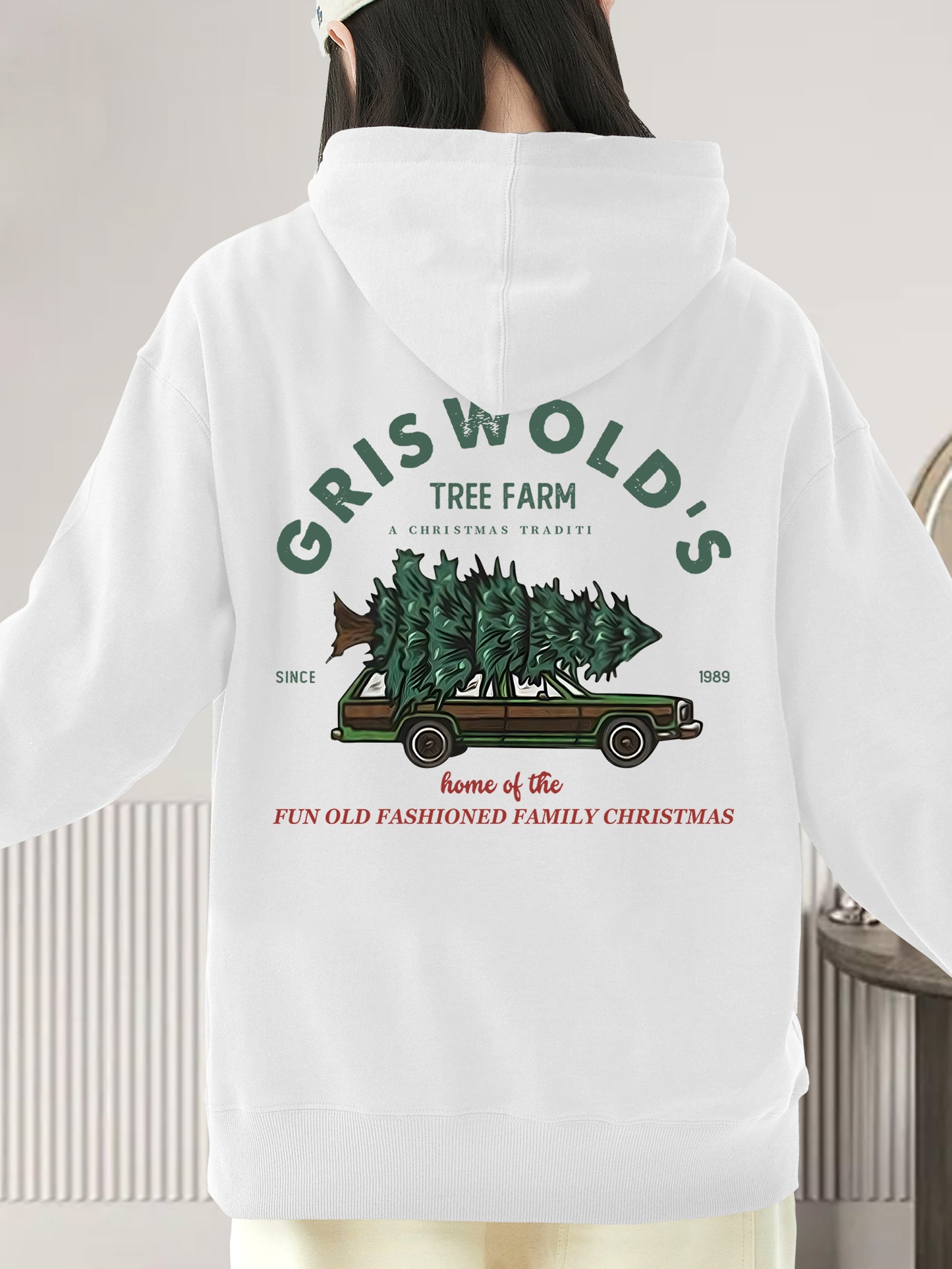 Tree & Car Shirt - Relaxed Fit, Full Size