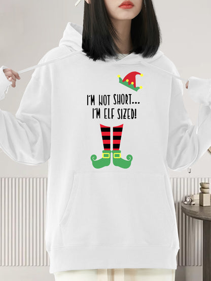 I'm Not Short I'm ELF SIZED Xmas Shirt - Relaxed Fit, Full Size