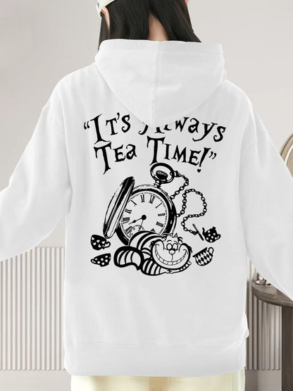 It's Always Tea Time Shirt - Relaxed Fit, Full Size