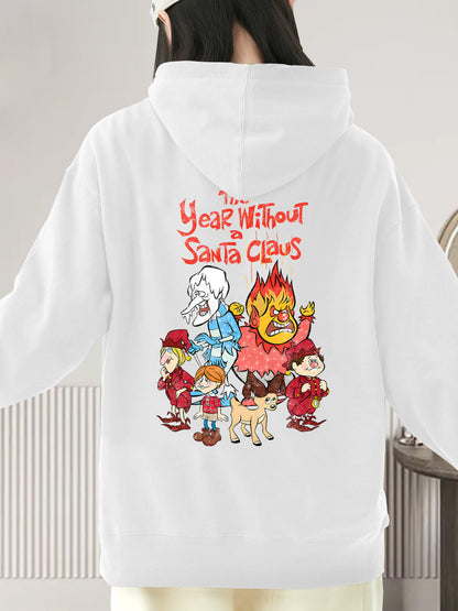 The Year Without Santa Snow Siser Heat Shirt - Relaxed Fit, Full Size