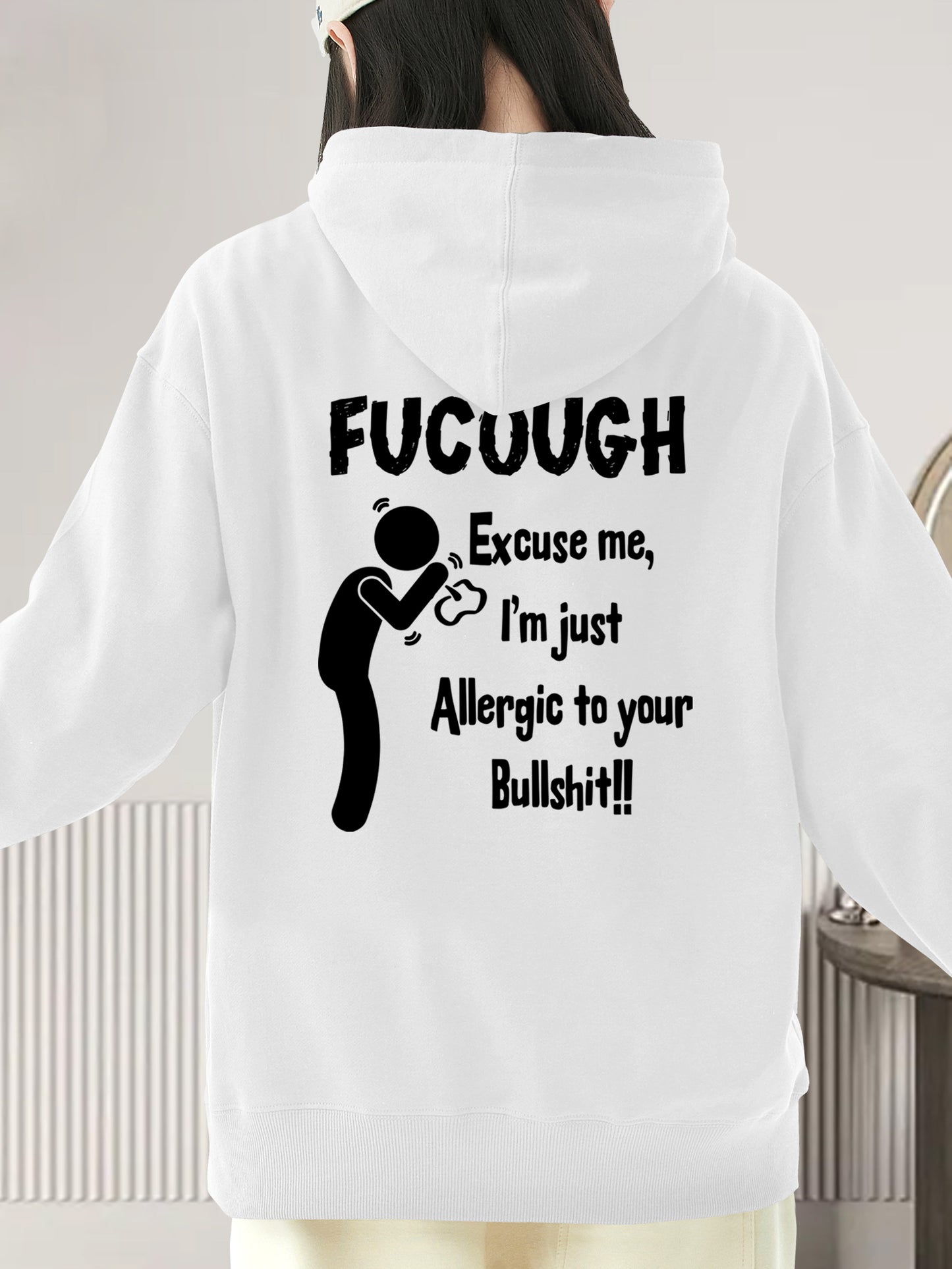 Fucough Shirt - Relaxed Fit, Full Size