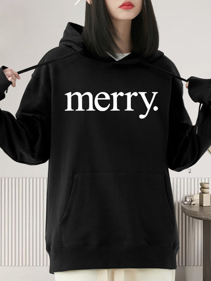 Cozy MERRY Christmas Shirt - Relaxed Fit, Full Size