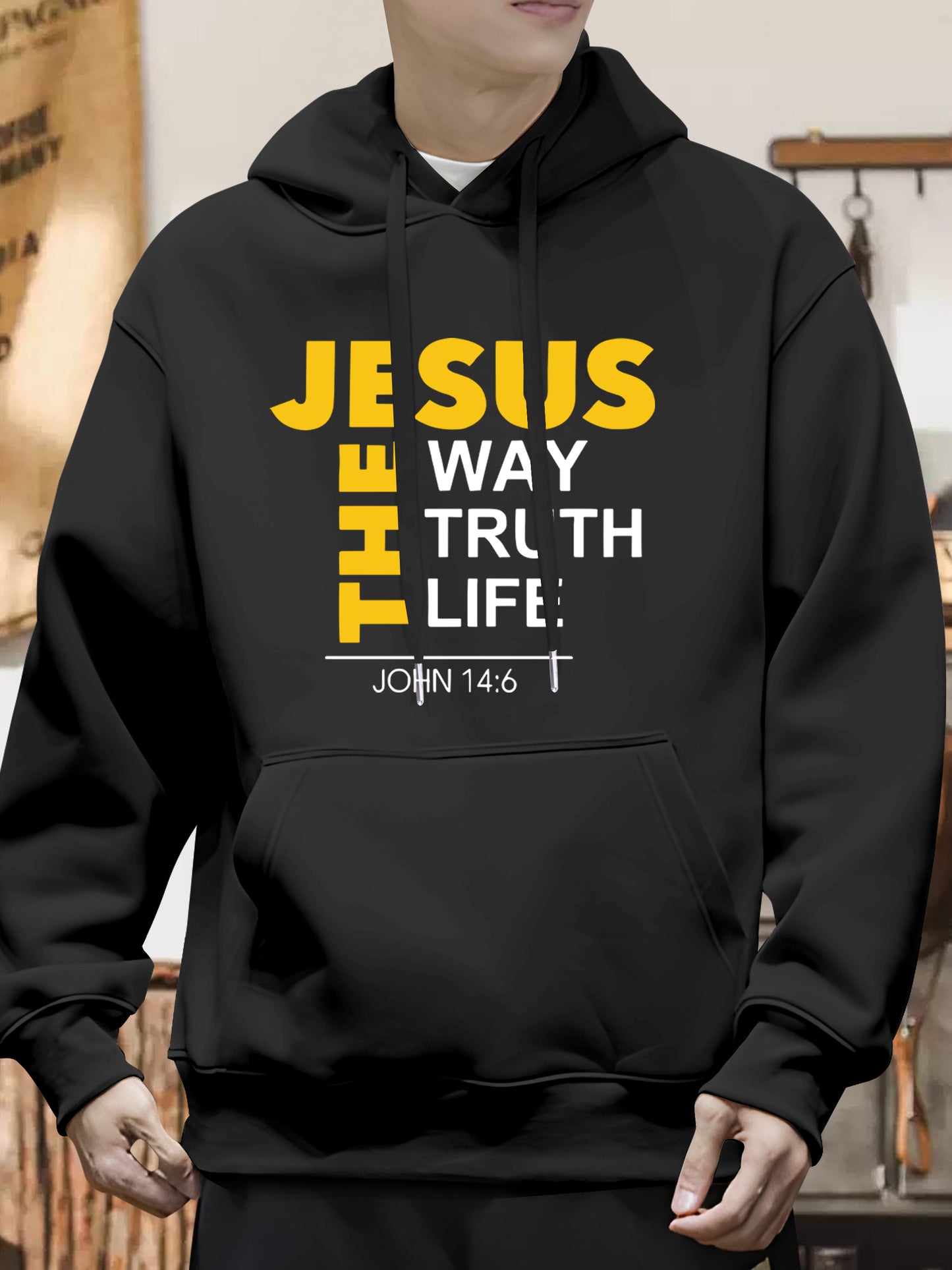 Jesus Graphic Shirt - Relaxed Fit, Full Size